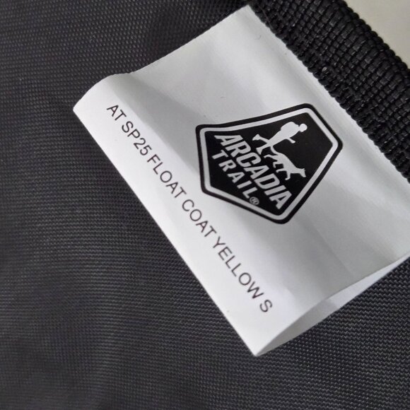 Arcadia Trail High Visibility Flotation Aid Life Jacket For Dogs Yellow Size S - Picture 8 of 13